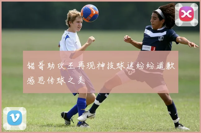 错哥助攻王再现神技球迷纷纷道歉感恩传球之美