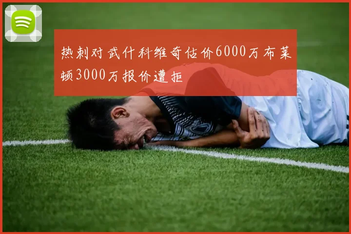 热刺对武什科维奇估价6000万布莱顿3000万报价遭拒