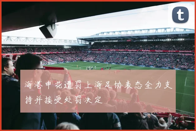 海港申花遭罚上海足协表态全力支持并接受处罚决定